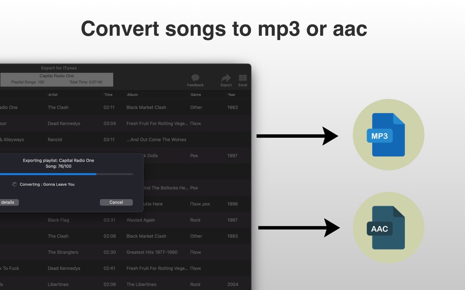 #3. Export for iTunes (macOS) Podle: Georgios Trigonakis