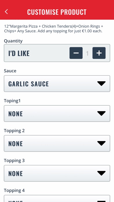 San Marino Takeaway Screenshot