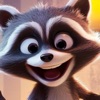 Raccoon prankster and Grandpa icon