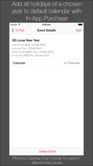 SG Next Holiday screenshot 4