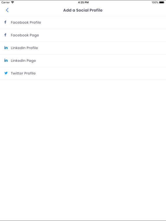 Social Advocacy iPad screenshot 6 - Business app