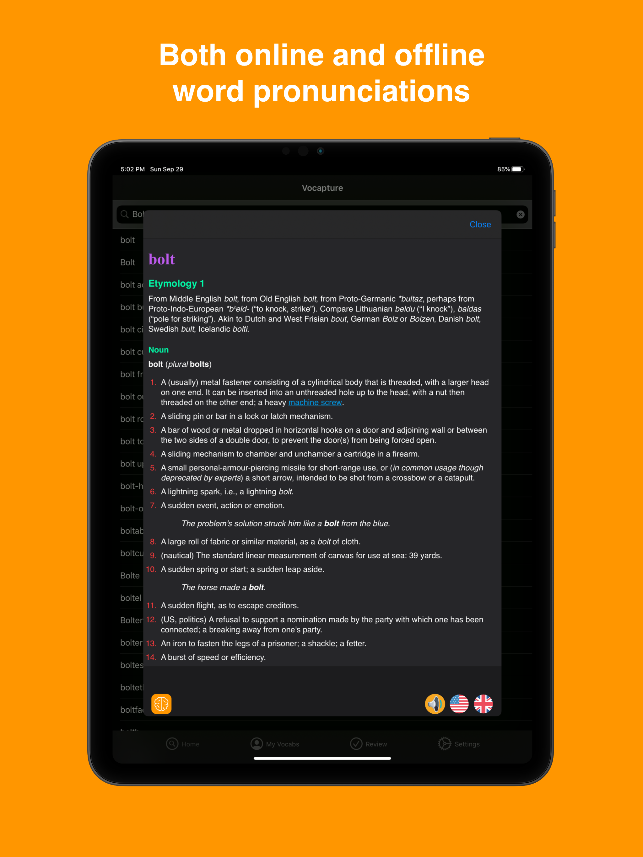 English Dictionary – Offline