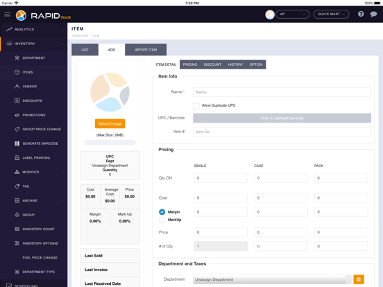 Rapid Portal iPad screenshot 4 - Business app