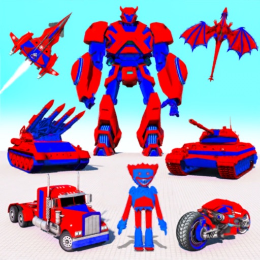 Jet Transform Robot Car Games