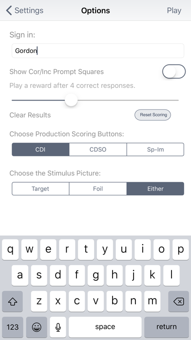 Minimal Pairs Screenshot