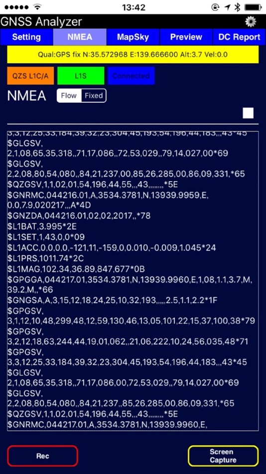#2. GNSS Analyzer (iOS) Podle: NEC Corporation