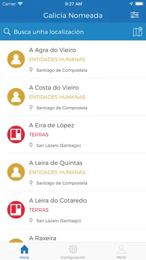 Galicia Nomeada screenshot 4