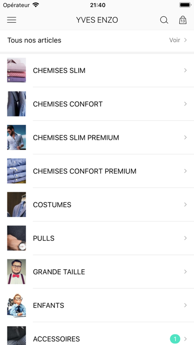 Screenshot #1 pour YVES ENZO