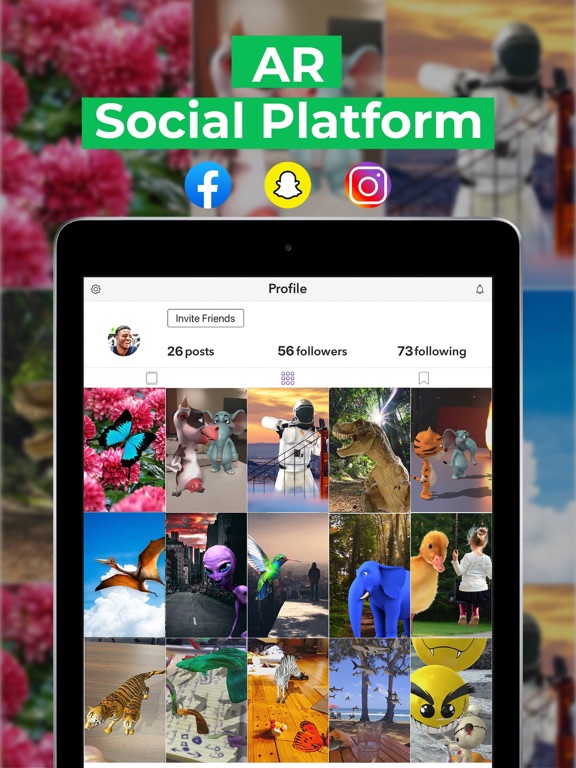 Leo AR Camera iPad screenshot 8 - Photo & Video app
