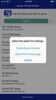 Epson Printer Finder iphone bilder 1