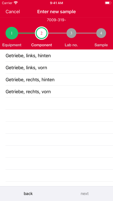 App screenshot
