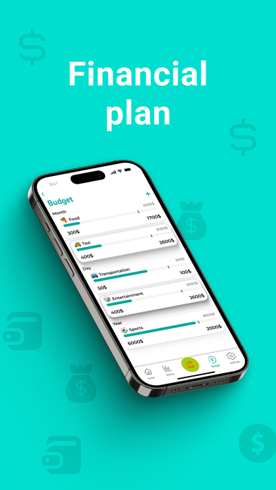Daily budget - money planner Screenshot