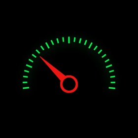 Analog Speedometer GPS