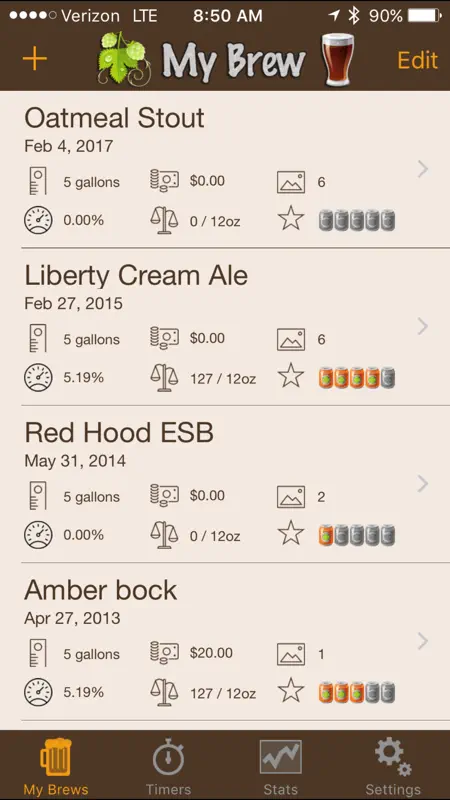 My Brew screenshot 1 of 5