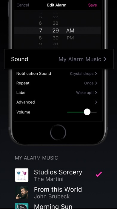 Alarm Clock - Wake up Music Screenshot