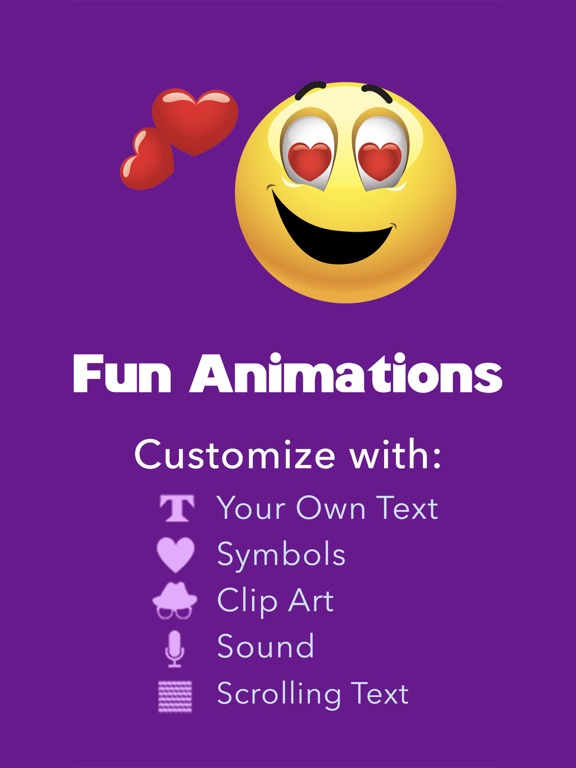 Screenshot #4 pour Fun Animations - MMS Texting