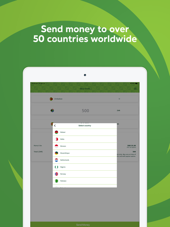 App screenshot