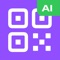 The QR Code Scanner app effortlessly scans various QR and Barcode formats, including those for contacts, products, URLs, Wi-Fi networks, text messages, and emails