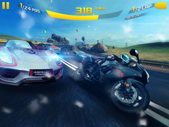 Asphalt 8: Airborne iPad app afbeelding 6