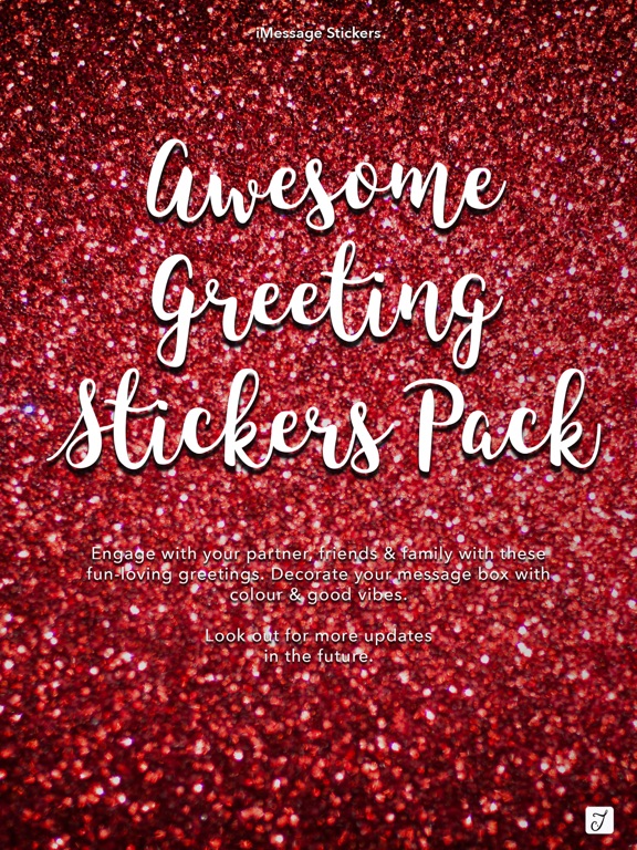 Screenshot #4 pour Awesome Greetings Sticker Pack