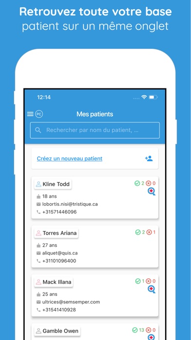 Screenshot #1 pour Doctoranytime Agenda Belgium