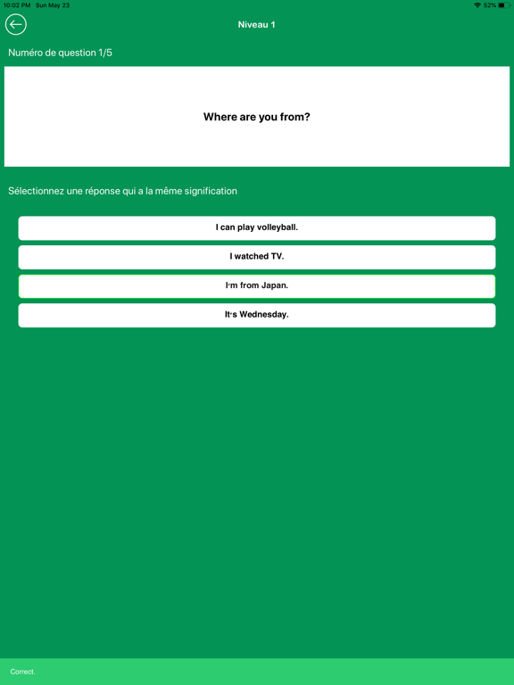 Screenshot #6 pour FrenchBeez 4: Mots utiles