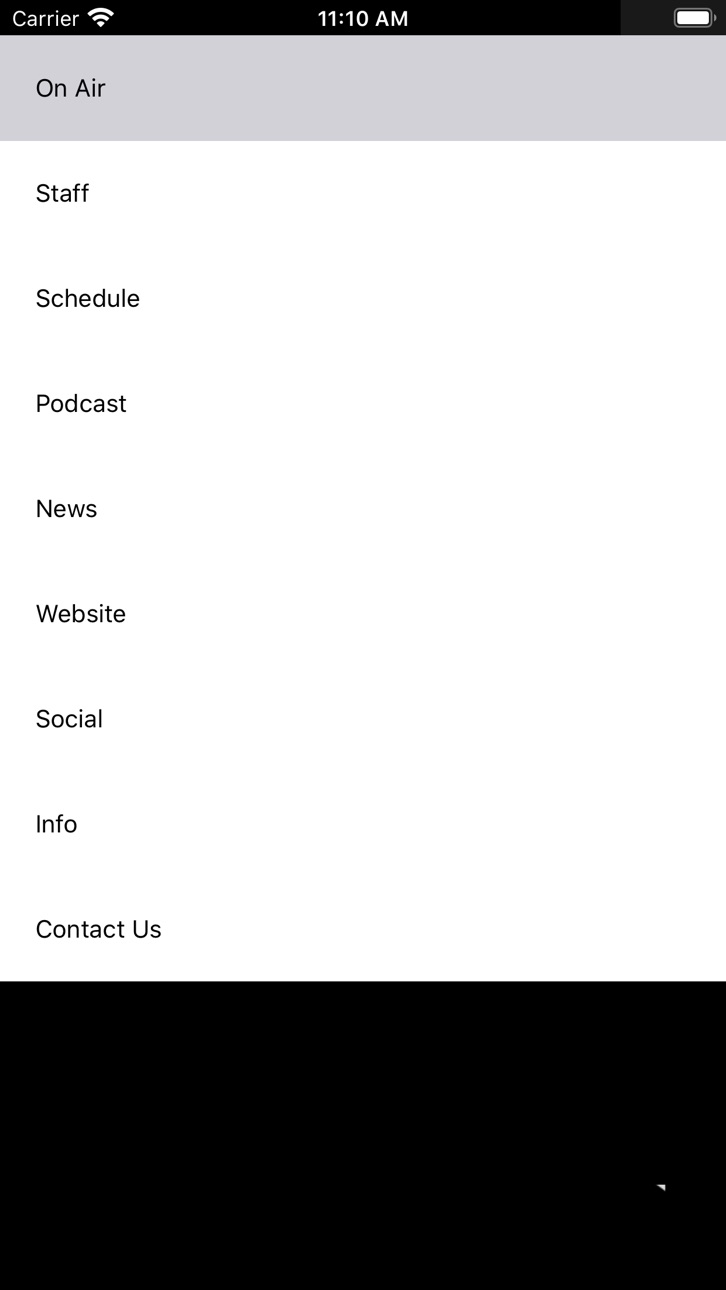 iPhone screenshot
