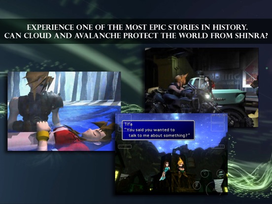 FINAL FANTASY VII iPad app afbeelding 5