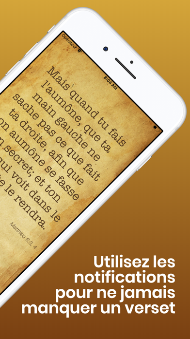 Screenshot #2 pour Verset du jour de la Bible