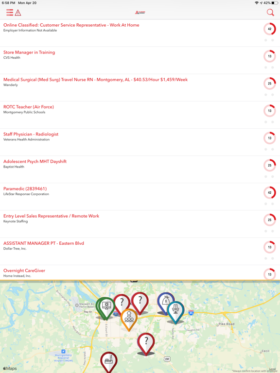ALAWorks app screenshot