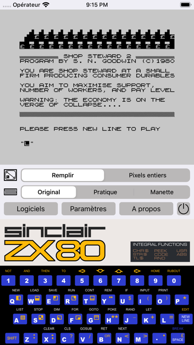 Screenshot #2 pour ZX81