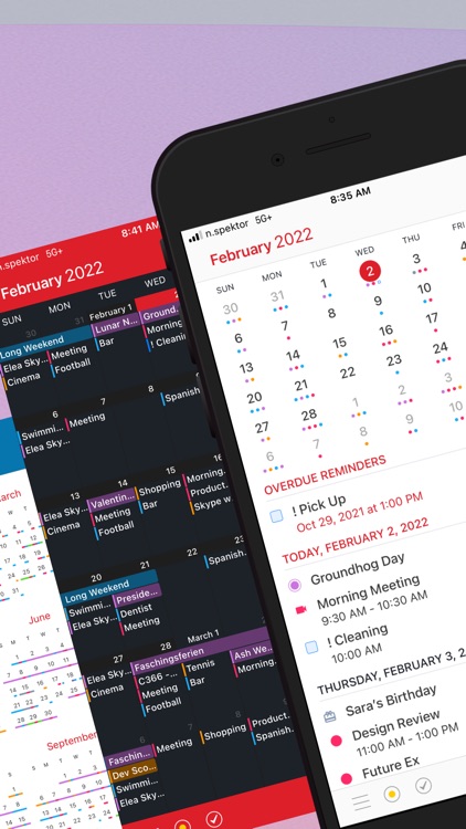 Calendar 366: Events & Tasks