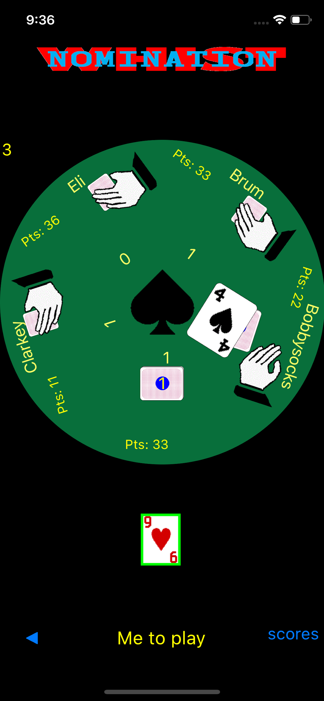 Nomination Whist