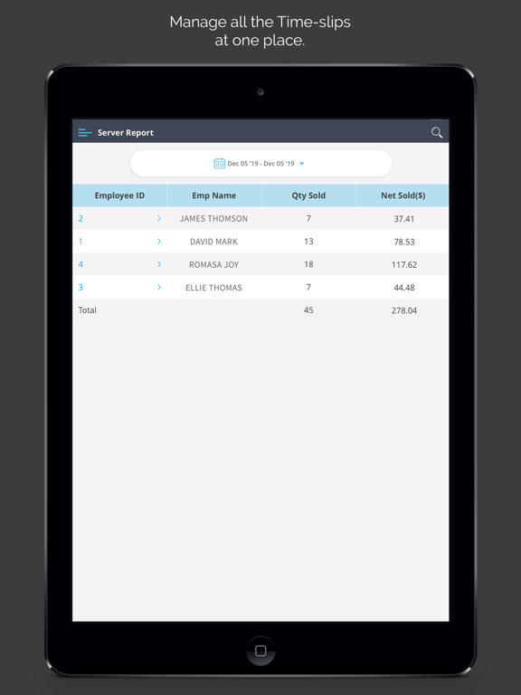 Screenshot #6 pour Zip POS Dashboard