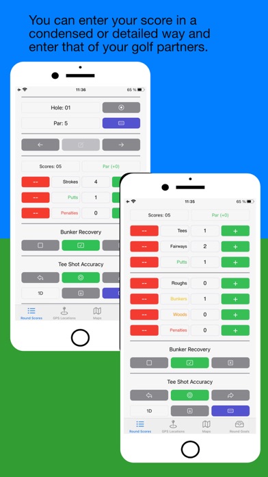 Golf Design: GPS & Scorecard Screenshot