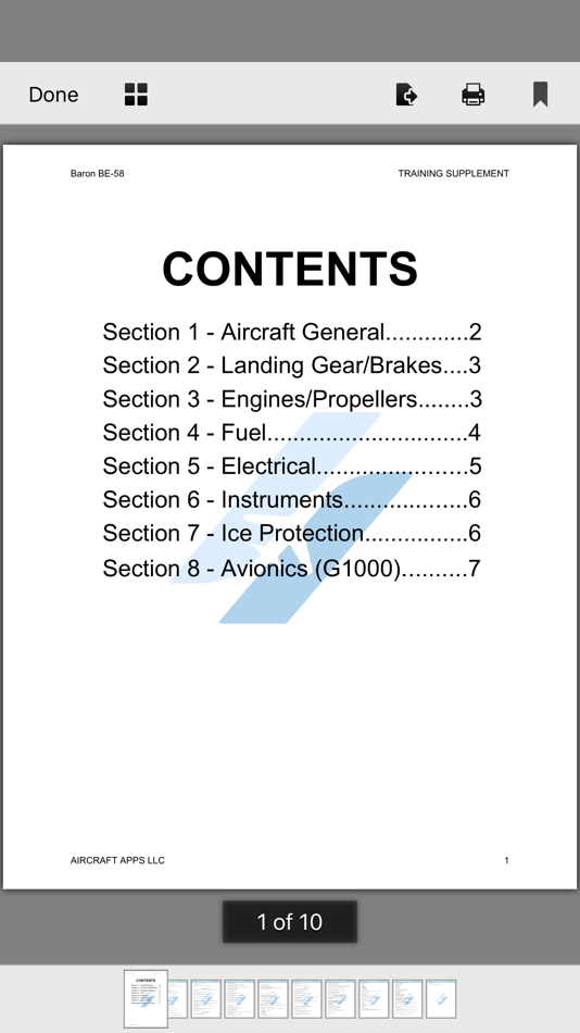 #8. iBEECHCRAFT Checkride Prep (iOS) 由: Aircraft Apps LLC