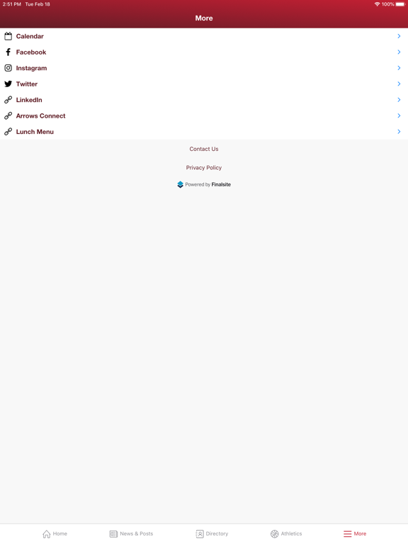 St. Sebastian's School iPad screenshot 1 - Education app
