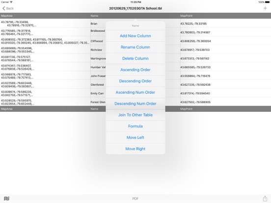 App screenshot