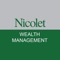 This mobile application allows you to view Nicolet Wealth Management account valuation, performance, and reporting information for authorized users, in an application developed specifically for mobile devices