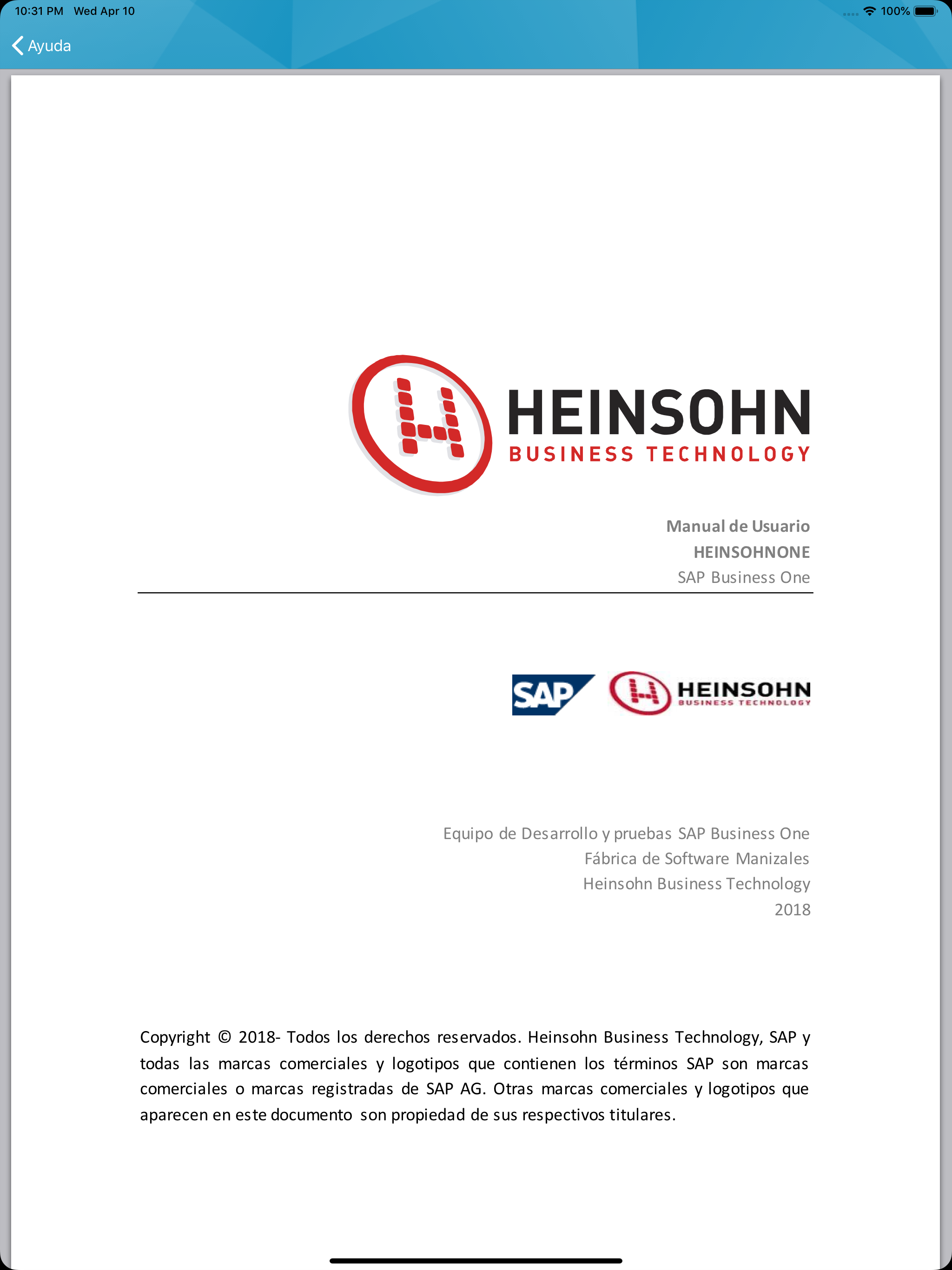 Heinsohn One screenshot 18