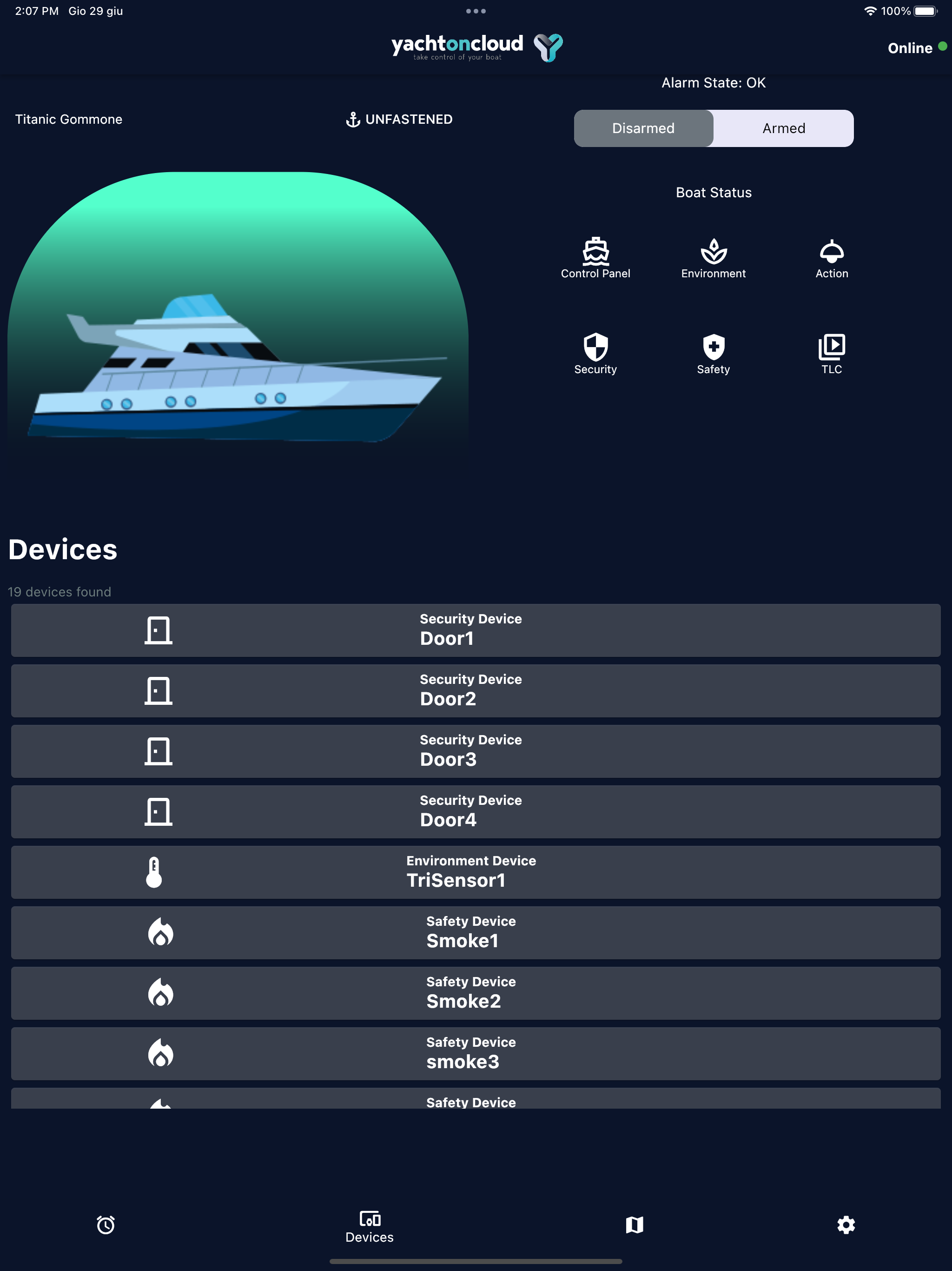 Yacht On Cloud