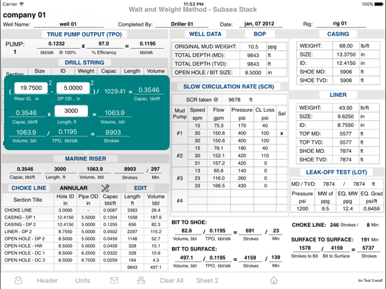 Wait and Weight Worksheets app screenshot 3