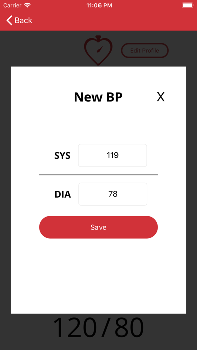:30BP - Blood Pressure Health Screenshot