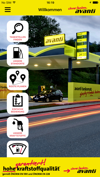 Screenshot #1 pour Avanti - günstig tanken