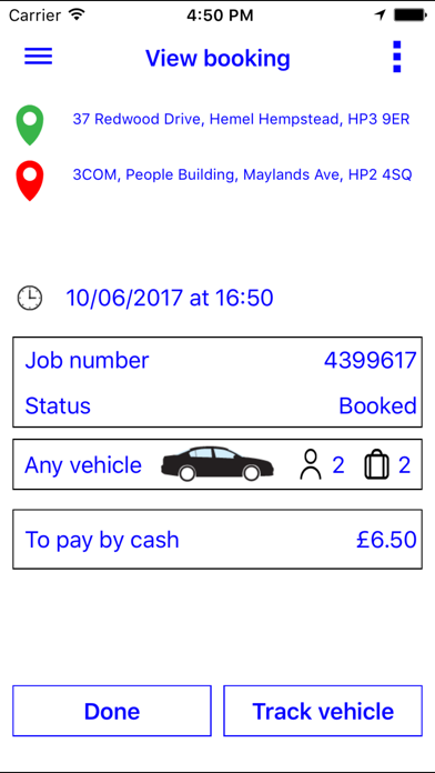 Choice Taxis Hemel Hempstead Screenshot