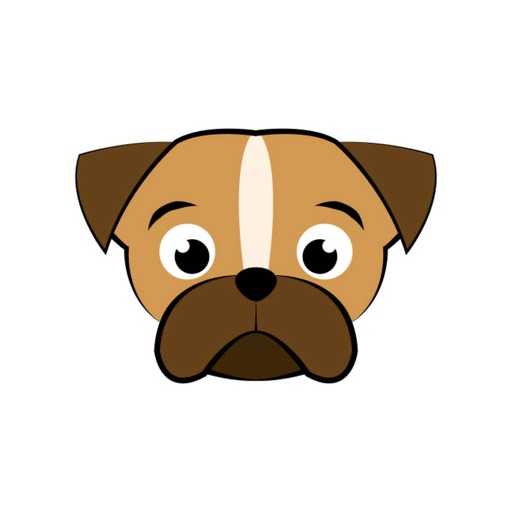 Pug Puppy Stickers icon