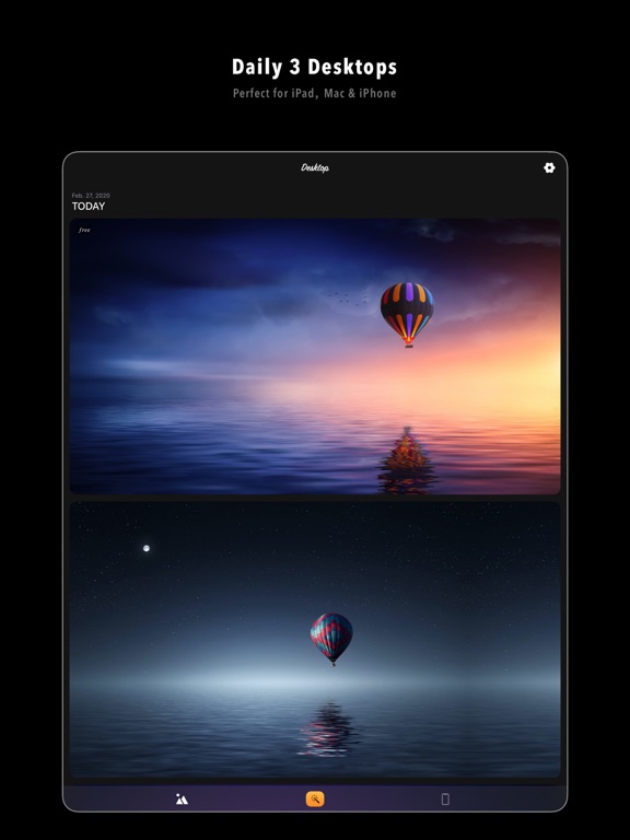 Clarity Wallpaper iPad screenshot