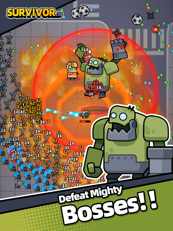 Survivor!.io iPad screenshot