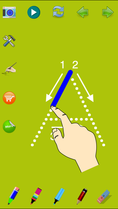 Screenshot #2 pour Trace Letters Wizard, Capital