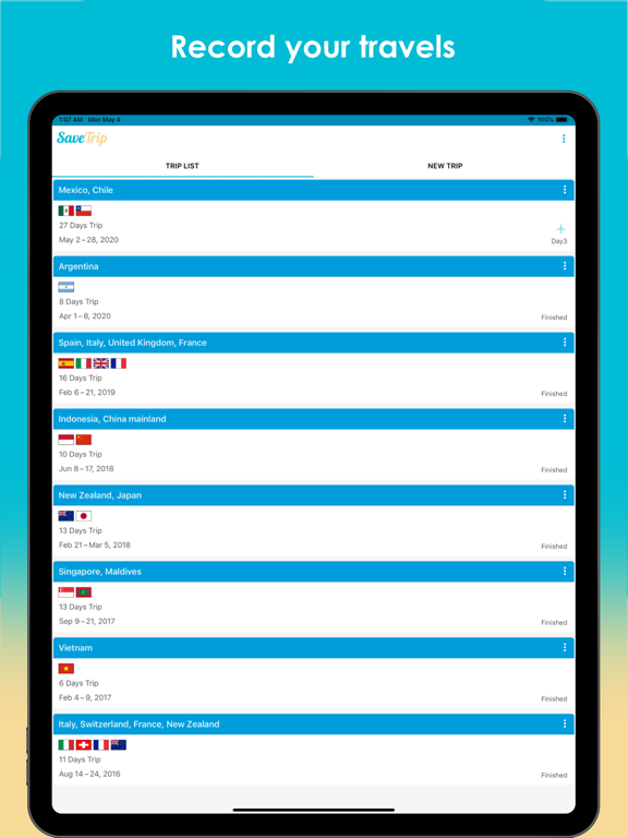 Screenshot #4 pour SaveTrip
